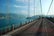 Tsing Ma and its continuation Ting Kau bridge