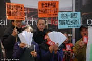 Demostrations over the new retirement law
