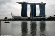 The 2561 room Marina Bay Sands hotel was inaugurated in 2010