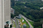 Great views from the Marina Bay Sands Hotel roof-top terrace