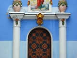 St. Michael Monastery\'s gates display some of the nicest examples of regional adornments.