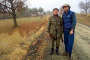 It was quite hard to convince this hunter whom we bumped into the country of Simav that we were not treasure hunters.