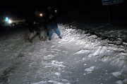 Snow blizzard at Ilgaz pass (1875m)