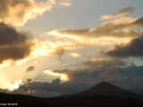 Shivering to death whilst enjoying the stunning sunset.