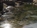 Lake Aygır, iced up over the night.