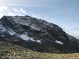 Summit headwall.