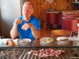 Is it not apparent how much we enjoy our food?