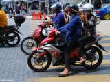The ever warm climate of Malaysia is very encouraging for motorcyclists.