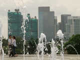 The skyscrapers of Kuala Lumpur can be viewed from anywhere in the downtown