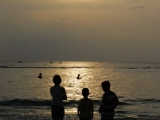 Sunset at Pantai Cenang Beach