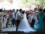 A romantic wedding