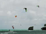 Never ending winds enable the visitors to enjoy a day long kite show