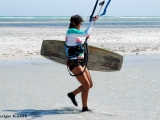 Equipment control is an integral part of kitesurfing