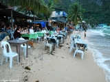 A fun attraction of El Nido is to dine on the beach