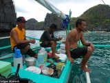 A boat trip around the big and small lagoons of El Nido