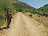 On the way up to the camp. The region in the summer is idyllic.