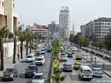 Modern boulevards of Damascus