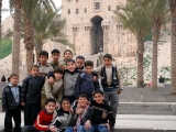 Naughty boys in Aleppo