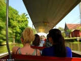 Boat trip along the floating market