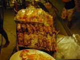 Sea food is plentiful and everywhere