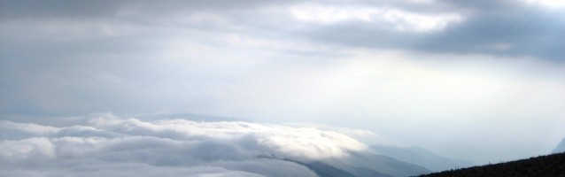 Above the and below the clouds